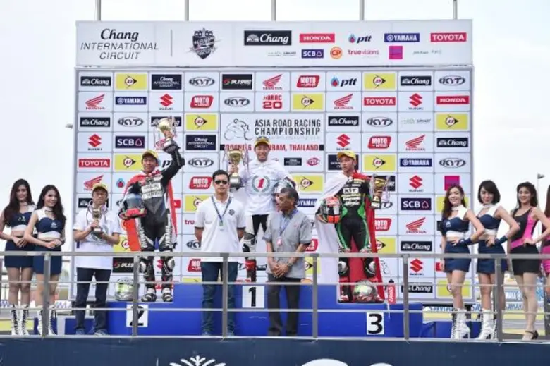 “อนุชา” ฉลองโพเดียม บุรีรัมย์ “ยูกิ” เข้าวินคว้าแชมป์เอเชีย