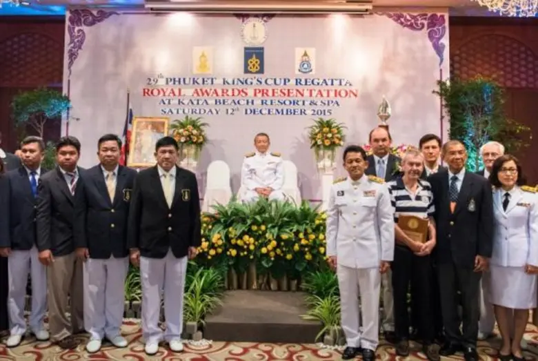 Local and international sailors, VIPs and...