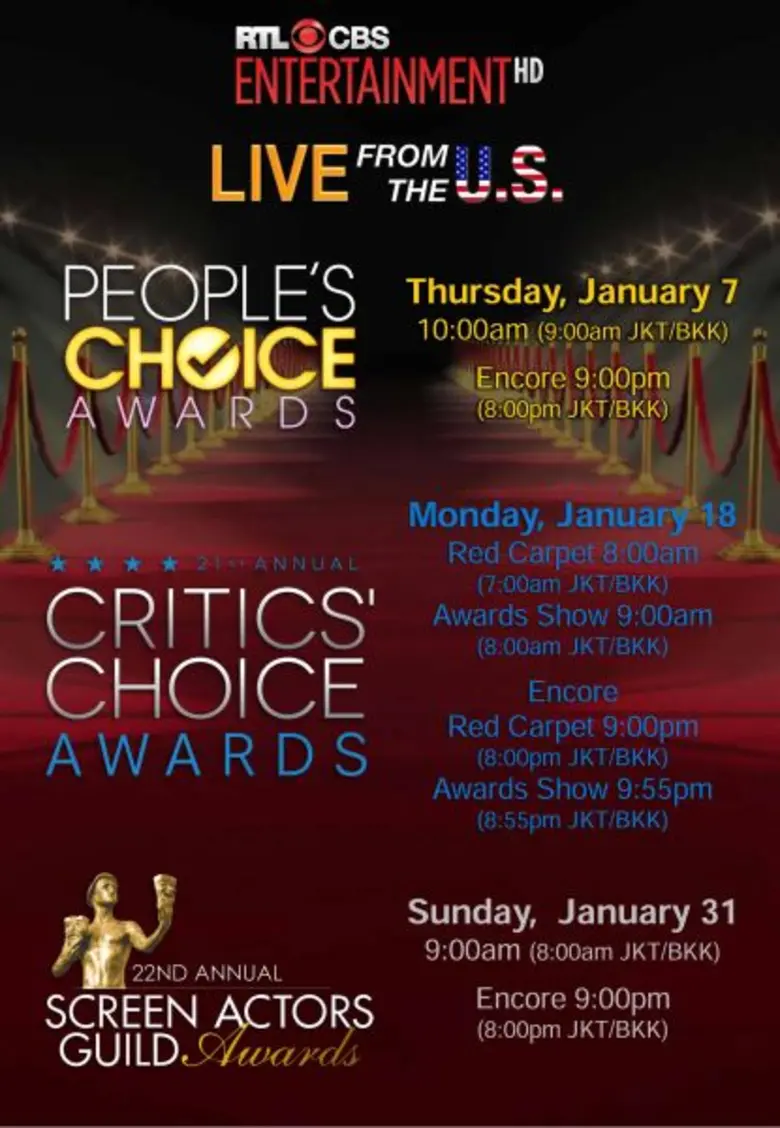 อาร์ทีแอล ซีบีเอส เอ็นเตอร์เทนเมนท์ เอชดี โปรแกรมเด่นประจำเดือน มกราคม 2559