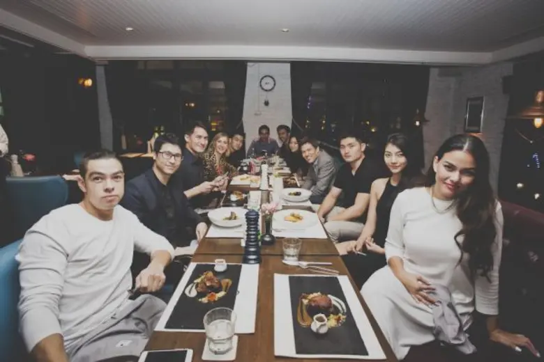 ภาพข่าว: ทรัยเบคก้าจัดงานเซเลบดินเนอร์ แนะนำผู้บริหารร้านชุดใหม่