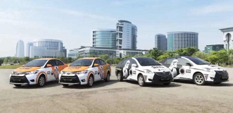 เรียกใช้บริการแกร็บคาร์ ด้วยรถที่ออกแบบแล...