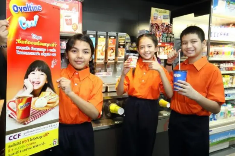 ฉลองเช้าวันเด็ก แจกโอวัลตินคูลฟรี 2 ล้านแก้วที่เซเว่น อีเลฟเว่น ทุกสาขาทั่วประเทศ ส่งเสริมการเรียนรู้เด็กไทยด้วยอาหารเช้ามีประโยชน์