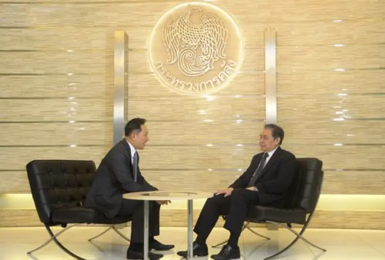 นายอภิศักดิ์ ตันติวรวงศ์ รัฐมนตรีว่าการกร...