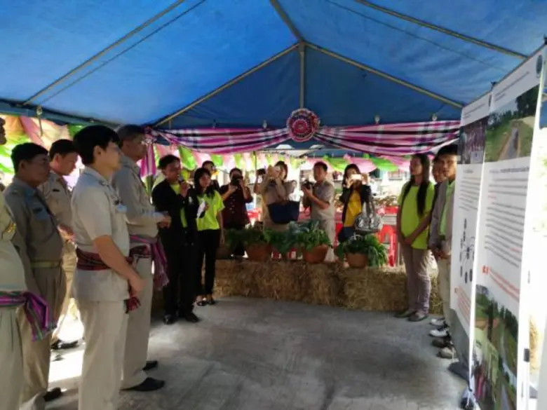 โครงการพัฒนาการเกษตรยั่งยืนและส่งเสริมการมีส่วนร่วมของประชาชน ในเขตโครงการจัดรูปที่ดิน จ.มหาสารคาม