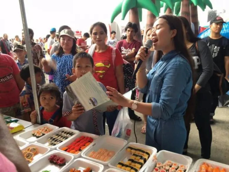 โครงการรถไฟฟ้าสายสีเขียว ช่วงหมอชิต-สะพานใหม่-คูคต จัดกิจกรรมวันเด็กแห่งชาติร่วมกับกองทัพอากาศ เพื่อประชาสัมพันธ์และชุมชนสัมพันธ์โครงการฯ ณ พิพิธภัณฑ์กองทัพอากาศ ถนนพหลโยธิน แขวงสายไหม เขตสายไหม กรุงเทพมหานคร