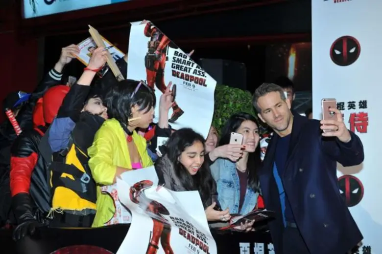 ไรอัน เรย์โนลด์ส เดินสายโปรโมท Deadpool ที่ ไต้หวัน