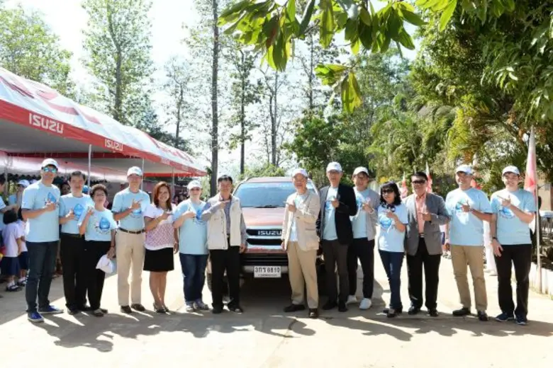 กลุ่มอีซูซุในประเทศไทย ร่วมกับกรมทรัพยากรน้ำบาดาล ก...