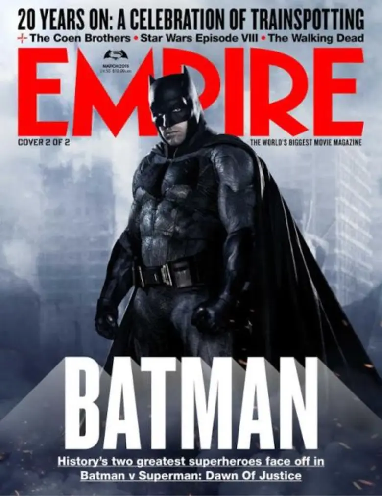 นิตยสาร Empire Magazine จับสองซูเปอร์ฮีโร...