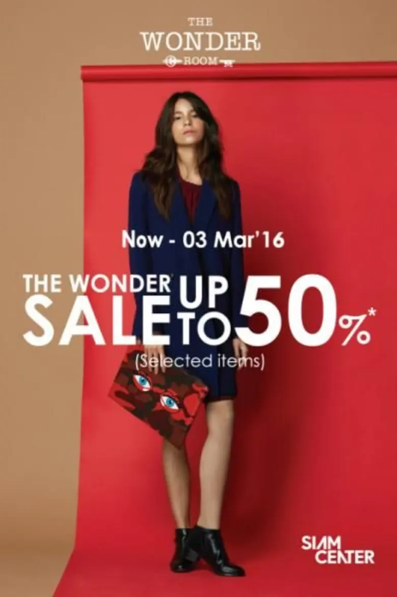 The Wonder Room "The Wonder Sale up to 50...
