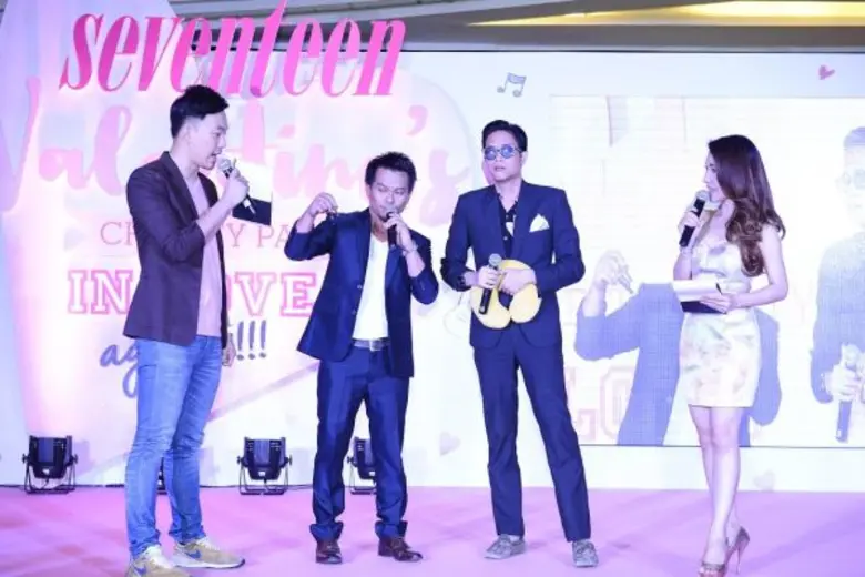 seventeen Valentine’s Charity Party: In Love Again… เหล่าศิลปินดาราต่างตบเท้าเข้าร่วมทำบุญ