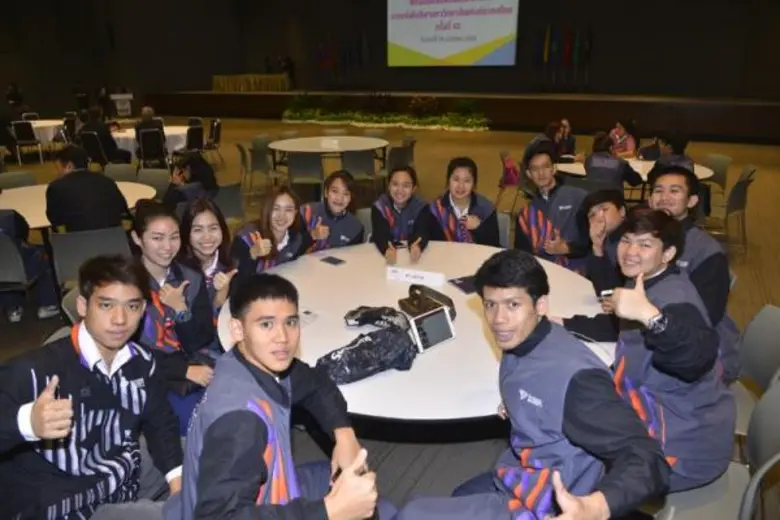 ม.กรุงเทพรับขวัญนักกีฬา"กันเกราเกมส์"