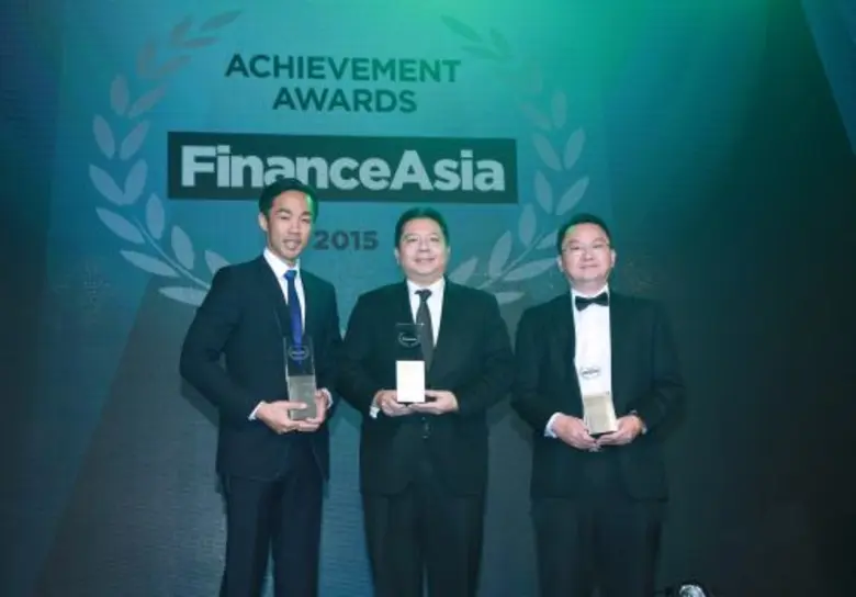 กองทุน JASIF รับรางวัล Achievement Awards 2015 จาก FinanceAsia