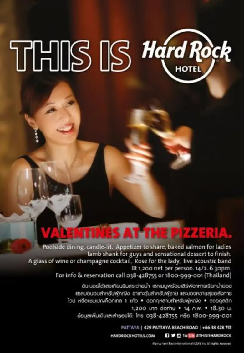 ดินเนอร์ใต้แสงเทียนริมสระว่ายน้ำ เซทเมนูพ...