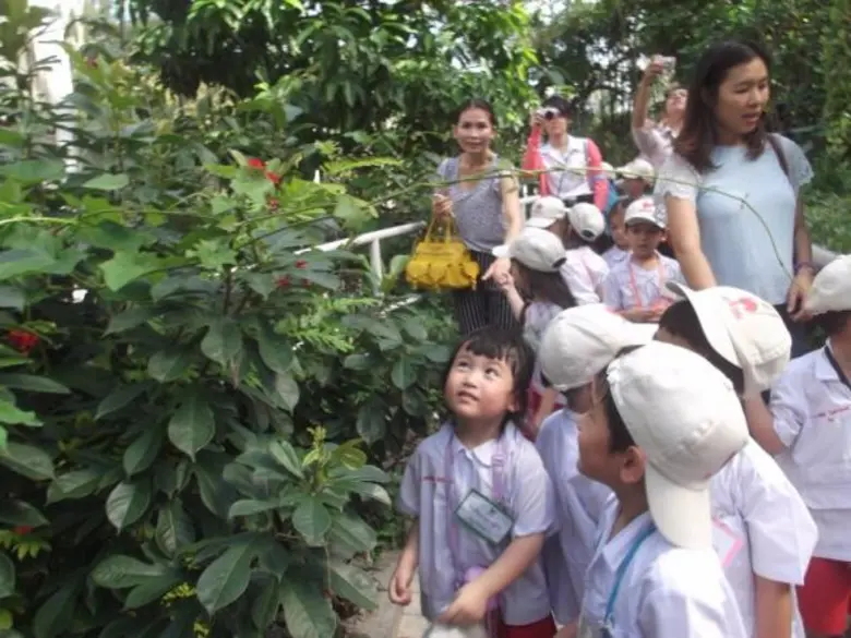 บรรยากาศเช้านี้ดูสดใสมีชีวิตชีวา คงเป็นเพ...