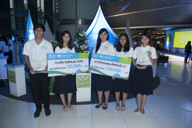 เด็ก ม.มหาสารคาม คว้ารางวัลชนะเลิศ “กรุงไทยต้นกล้าสีขาว” ประจำปี 2558