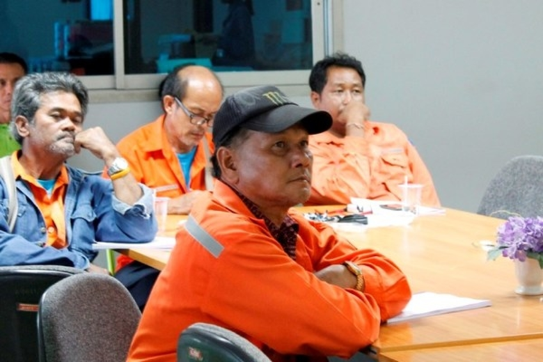 ภาพข่าว: ไลน์ ทรานสปอร์ต จัดอบรม ยกระดับเพิ่มมาตรฐานความปลอดภัย