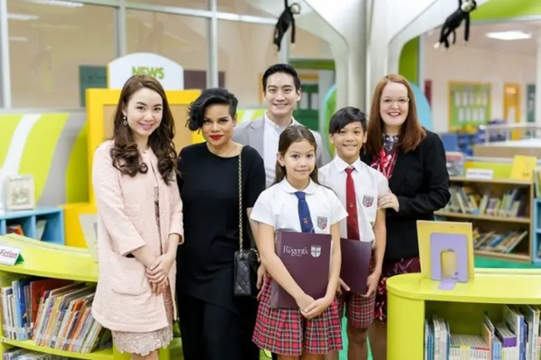 คุณโอปอลและคุณหมอโอ๊คให้เกียรติร่วมงาน Open Morning ณ โรงเรียนนานาชาติเดอะรีเจ้นท์กรุงเทพ