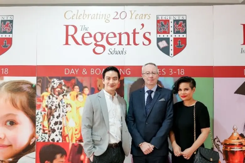 คุณโอปอลและคุณหมอโอ๊คให้เกียรติร่วมงาน Open Morning ณ โรงเรียนนานาชาติเดอะรีเจ้นท์กรุงเทพ