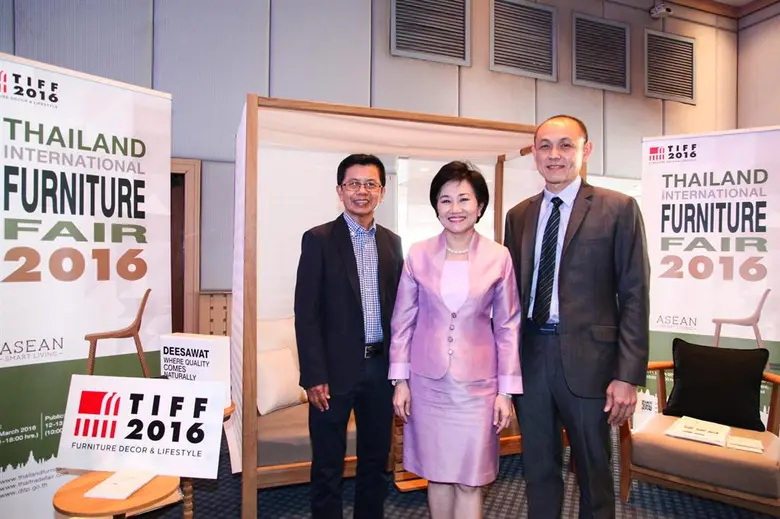 ระดมผู้ประกอบการเฟอร์นิเจอร์ โชว์ศักยภาพ ร่วมเจรจาการค้า ในงาน TIFF 2016 วันที่ 9-13 มีนาคมนี้