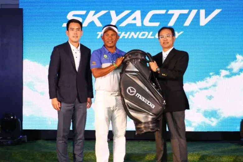 มาสด้ารุกสปอร์ตมาร์เก็ตติ้งคว้า “โปรช้าง” นักกอล์ฟหมายเลขหนึ่งของเมืองไทย ธงชัย ใจดี  สร้างอิมเมจเทคโนโลยีสกายแอคทีฟให้ก้องโลก