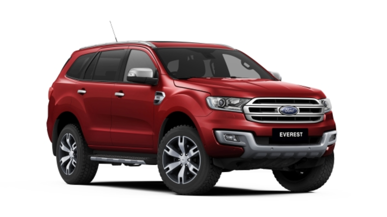 Ford Everest scored high in Adult Occupan...