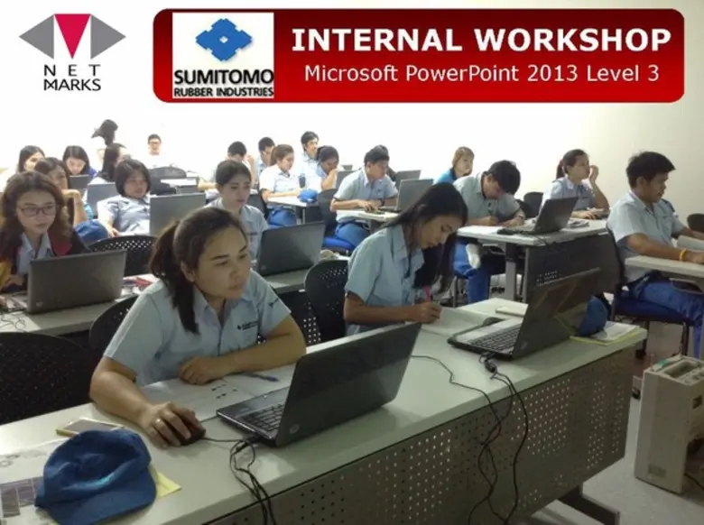 บริษัท เน็ตมาร์ค (ประเทศไทย) จำกัด จับมือร่วมกับ บริษัท HP Inc. จัดงานสัมมนาให้กับลูกค้ากลุ่มบริษัทในเครือ Sumitomo Rubber Thailand Co., Ltd.