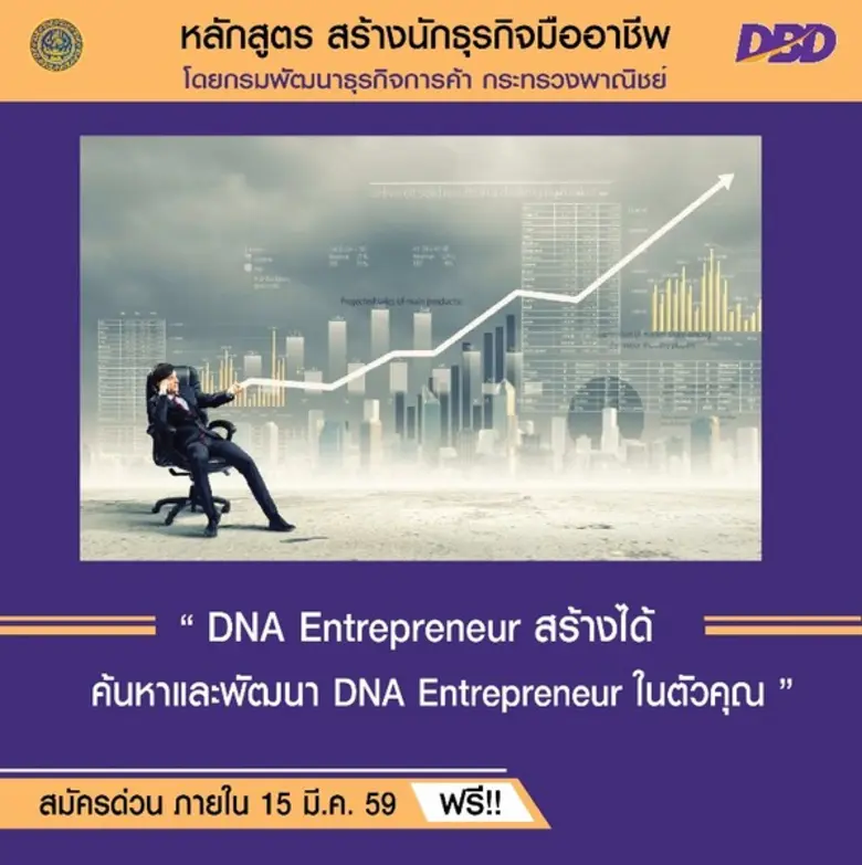 กระทรวงพาณิชย์ โดยกรมพัฒนาธุรกิจการค้า สา...