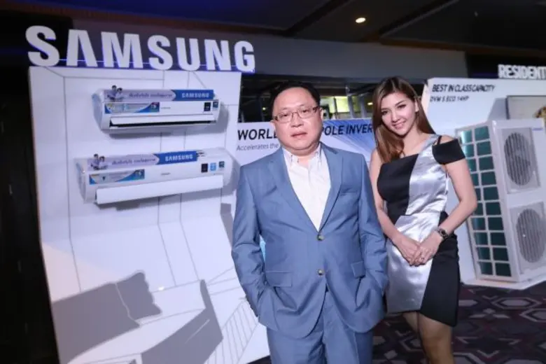 ซัมซุงสยายปีกเปิดตัวแอร์บ้านเพื่อสุขภาพดีไซน์สามเหลี่ยมและแอร์ระบบเต็มกำลัง ปฏิวัติวงการระบบเครื่องปรับอากาศด้วยแอร์ดีไซน์วงกลมครั้งแรกของโลก  ตอกย้ำผู้นำนวัตกรรมเครื่องปรับอากาศครบวงจร