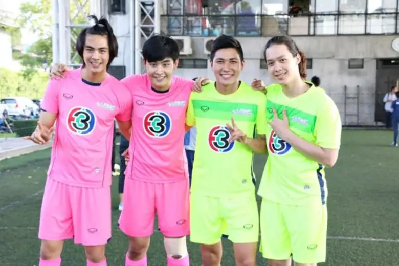 นักแสดงช่อง3 ฟิต ซุ่มซ้อมฟาดแข้ง เตรียมพร้อมลงสนาม งานมหกรรมความบันเทิงครบรอบ46ปี ไทยทีวีสีช่อง3