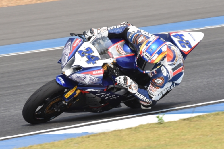 บอสใหญ่ยามาฮ่า ส่งกำลังใจให้ เดชา ก่อนคว้าแต้มในบ้านได้สำเร็จ