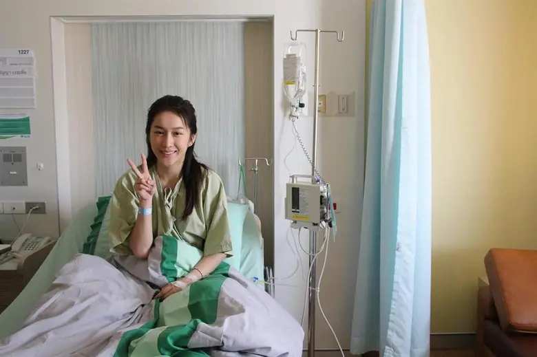 ไข้ขึ้นสูงกว่า 40 องศา นักแสดงสาว "ฟ้าใส ...