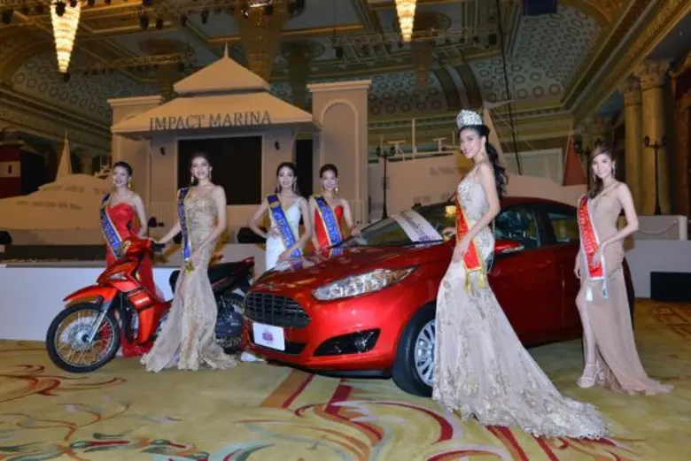 “มิ้นท์” สาวงามจากรั้ว “ลูกแม่โดม” คว้ามงกุฎ Miss Motor Show 2016