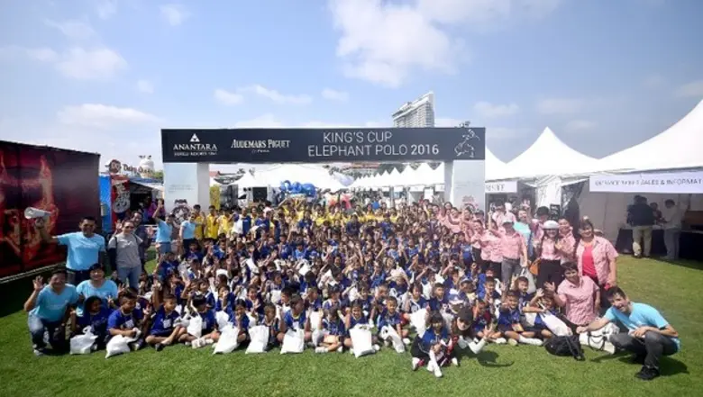 วันที่สองของการแข่งขันโปโลช้างชิงถ้วยพระราชทานพระบาทสมเด็จพระเจ้าอยู่หัว ครั้งที่ 14