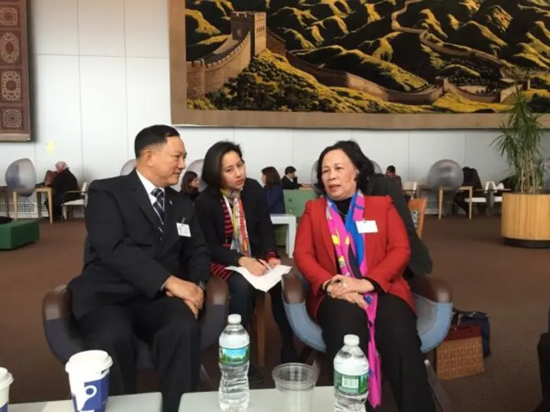 รมว.พม. นำคณะผู้แทนไทยเข้าร่วมการประชุมคณะกรรมาธิการว่าด้วยสถานภาพสตรี สมัยที่ ๖๐ (CSW 60) ที่สหรัฐอเมริกา พร้อมเน้นย้ำทั้งสตรีและบุรุษต้องร่วมกันพัฒนาสังคมอย่างยั่งยืนและสงบสุข