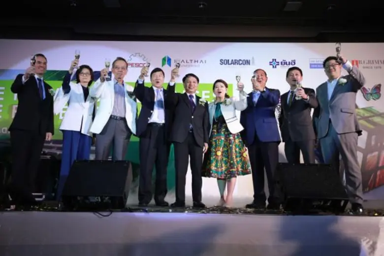 อิตัลไทยวิศวกรรม ผนึก PESCO และ Solarcon ฉลองความสำเร็จสร้างโรงไฟฟ้าพลังงานแสงอาทิตย์โครงการ “บี.กริม ยันฮี โซลาร์ เพาเวอร์” และ “โซลาร์วา นครปฐม” จำนวน 12 โครงการ รวมกำลังการผลิต 91.7 เมกะวัตต์