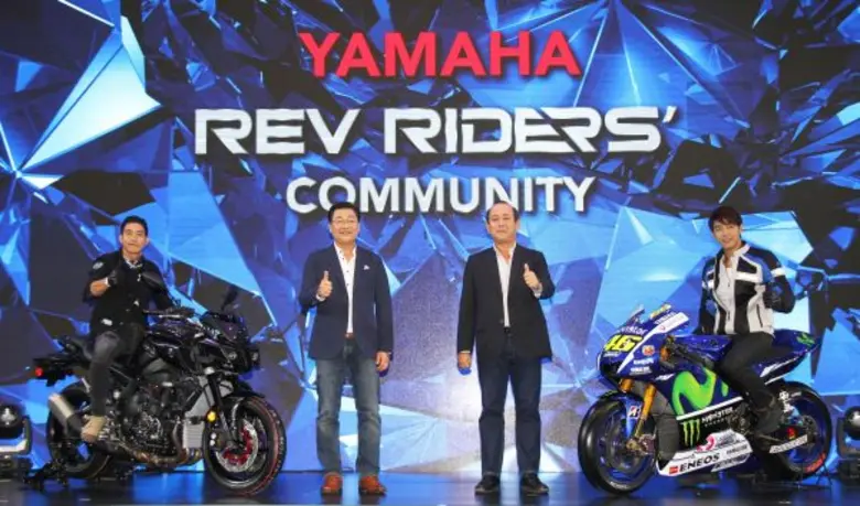 ยามาฮ่าเนรมิต “YAMAHA REV RIDERS’ COMMUNITY” กลาง Motor Show พร้อมเผยโฉม Yamaha MT-10 ครั้งแรกในอาเซียน! และนวัตกรรมล่าสุด Tricity 155cc.