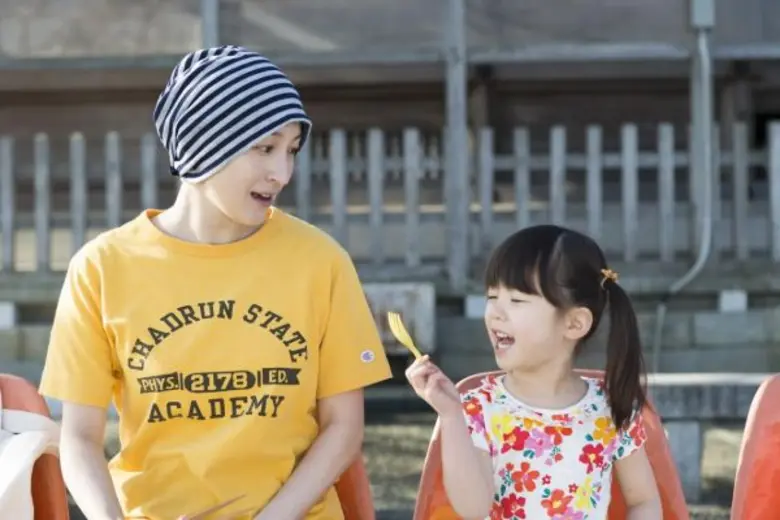 เอมินะ อากะมัตสึ เด็กน้อยวัย 4 ขวบ น้ำตาสั่งได้ ชนะออดิชั่นเด็ก 800 คน รับบทนำประกบ เรียวโกะ ฮิโรสึเอะ ใน Hana’s Miso soup มิโซะซุปของฮานะจัง