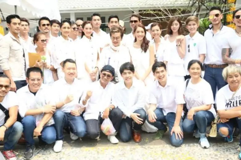 “ต้น-ต้อง ชลลัมพี”แท็กทีม “แม่หนู-สรวงสุดา” บวงสรวงละคร 2 เรื่องใหม่ “เส้นสนกลรักและลมไพรผูกรัก” ในซีรีส์ My Hero วีรบุรุษสุดที่รัก