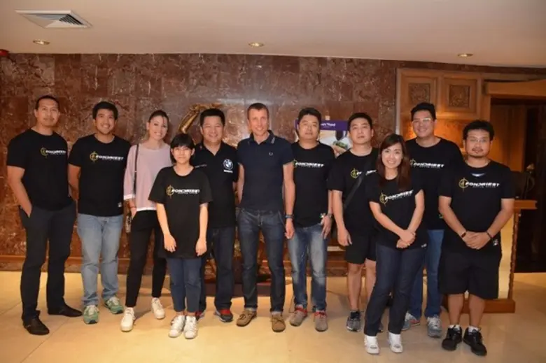 ภาพข่าว: เลี้ยงต้อนรับ อดีตแชมป์ 3 สมัยจักรยานทางเรียบ ณ โรงแรมดุสิตธานี กรุงเทพฯ