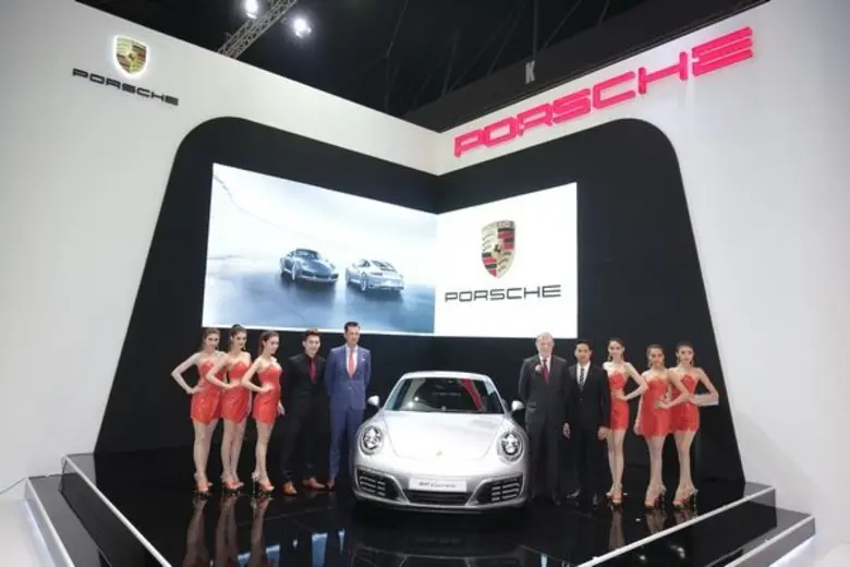 Porsche Thailand launched the new 911 Carrera at Bangkok International Motor Show 2016