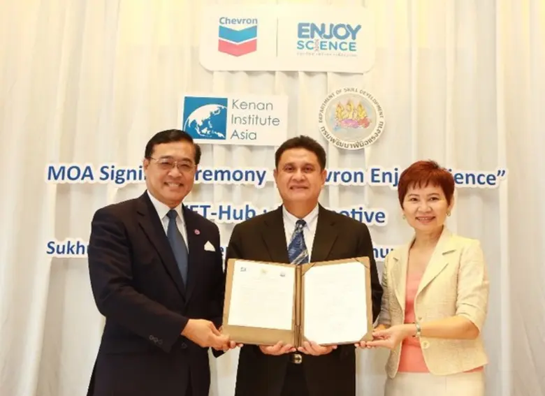 กรมพัฒนาฝีมือแรงงานร่วม “เชฟรอน-คีนัน” ตั้งศูนย์พัฒนาทักษะอาชีพด้านยานยนต์ ขานรับนโยบายรัฐปั้นไทยสู่ฮับยานยนต์เอเชียภายใน 5 ปี