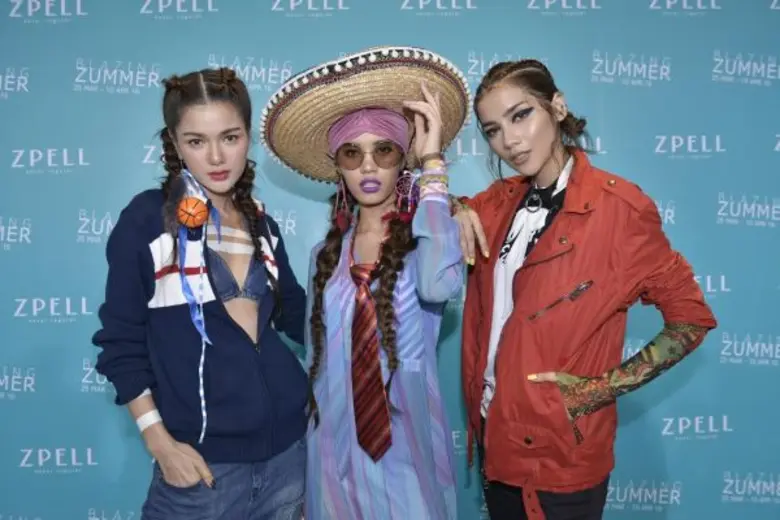 บี-คริส-ลูกเกด นำทีมสตรอง โชว์แฟชั่น Blazing Zummer