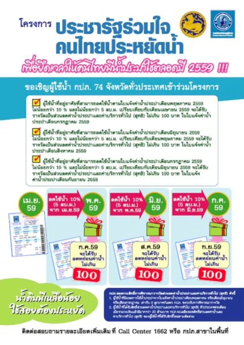 การประปาส่วนภูมิภาค (กปภ.) จัดโครงการ "ปร...