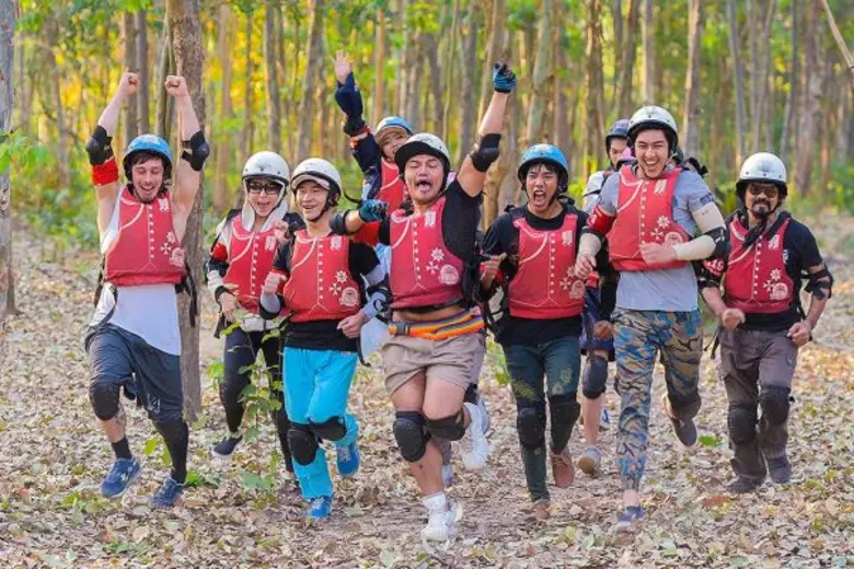 ทีวีไกด์: รายการ "โหด มัน ฮา ประเทศไทย" ท้ายกก๊วน..ดวลยกแก๊ง 12 ผู้กล้าบุกปราสาททาเคชิ 2 สัปดาห์ติด!!