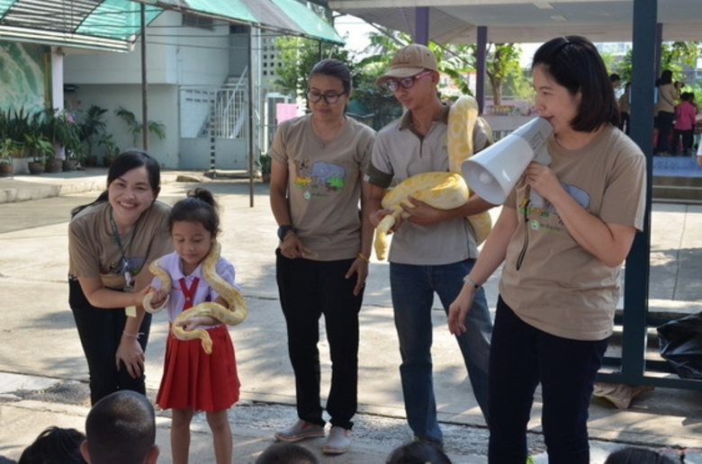 สวนสัตว์สู่ชุมชน...นานมีชวนน้องเรียนรู้เรื่องสัตว์ผ่านงานศิลปะ