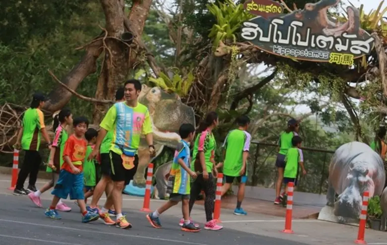 "เขาเขียวเท็น" วิ่งยกก๊วน ชวนกันมาฟิน ระด...