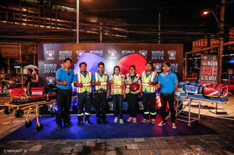 PRORACE-Q ร่วมสนับสนุนด้านหน่วยแพทย์ฉุกเฉ...