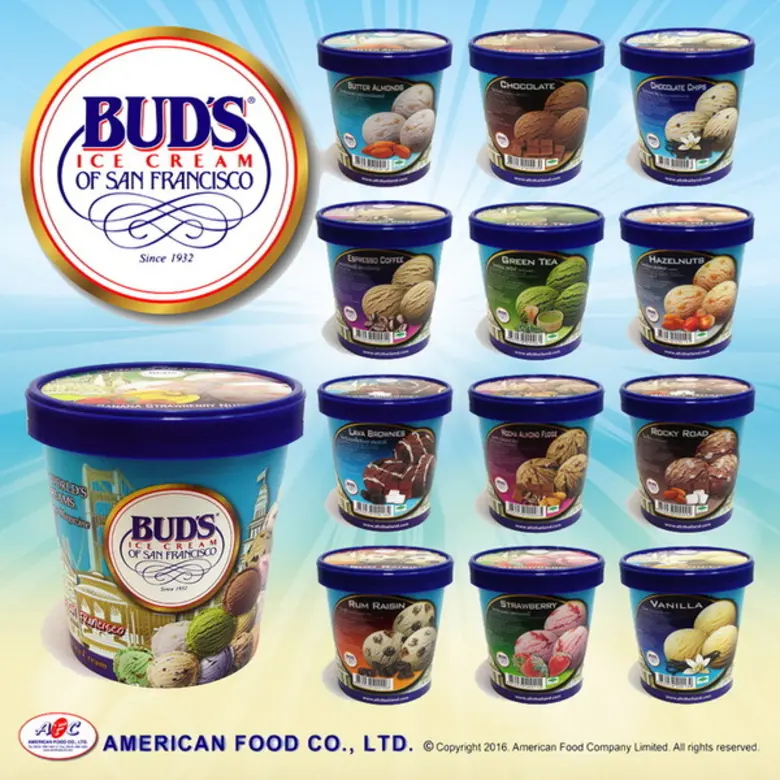 "บัดส์ ไอศกรีม" (Bud's Ice Cream) ไอศกรีม...