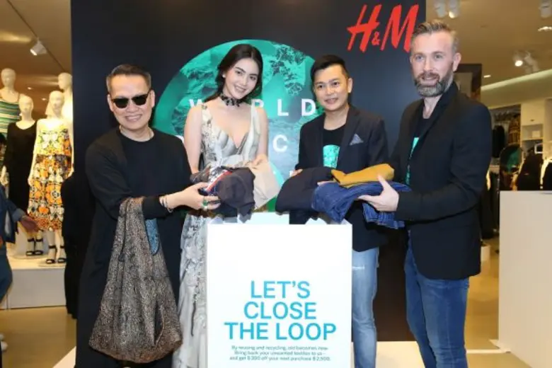 H&M ช่วยโลก เปิดกล่องรับเสื้อผ้าเหลือใช้ไปรีไซเคิล