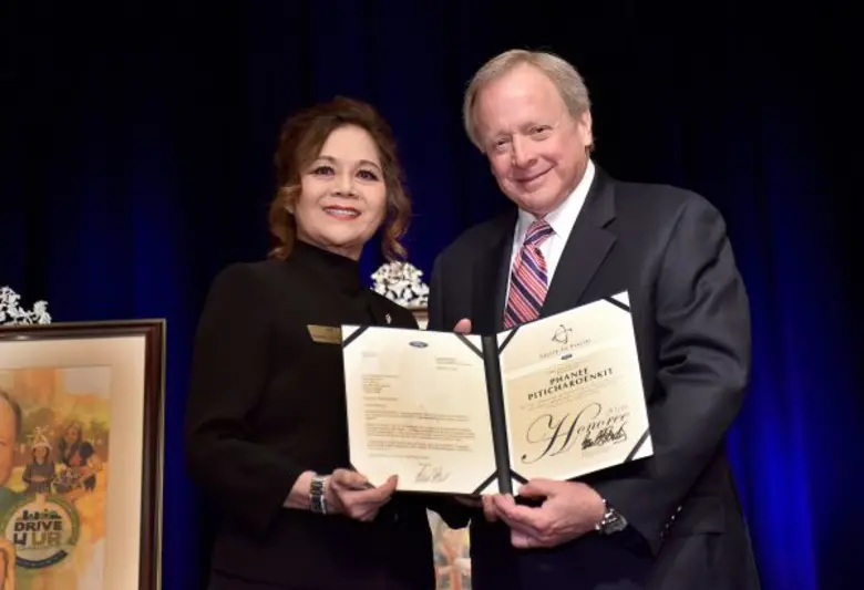 Ford Motor Company today honored six Ford...